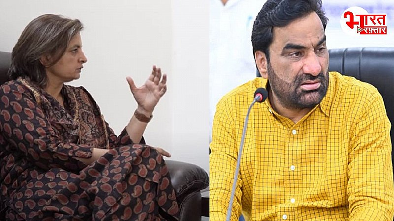 "TRP के लिए बयानबाजी करते हैं बेनीवाल", ज्योति मिर्धा ने लगाई नागौर सांसद को लताड़ "TRP के लिए बयानबाजी करते हैं बेनीवाल", ज्योति मिर्धा ने लगाई नागौर सांसद को लताड़