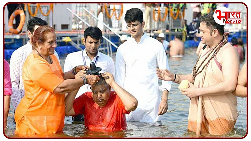 भारत के उपराष्ट्रपति जगदीप धनखड़ का महाकुंभ यात्रा, आस्था, पूजा और समृद्धि का संगम