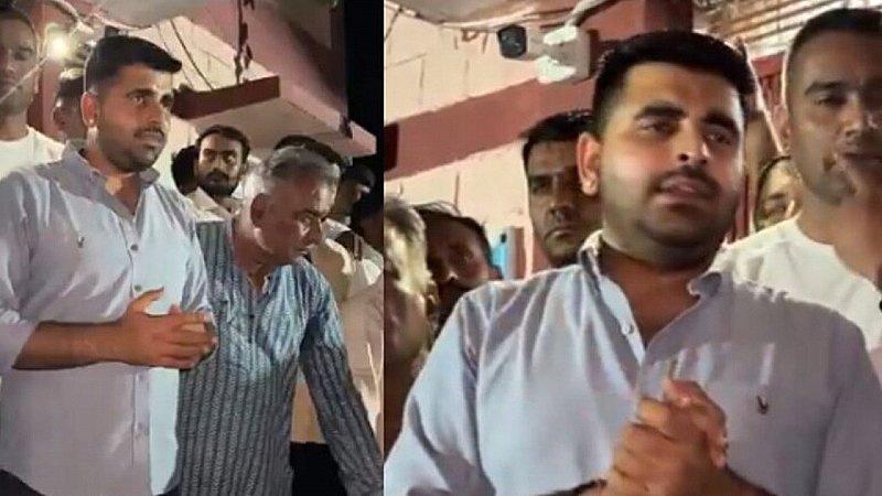 बाड़मेर में रात 1 बजे हाई वोल्टेज ड्रामा: महिला की गिरफ्तारी पर गरजे विधायक भाटी, पुलिस को झुकना पड़ा बाड़मेर में रात 1 बजे हाई वोल्टेज ड्रामा: महिला की गिरफ्तारी पर गरजे विधायक भाटी, पुलिस को झुकना पड़ा